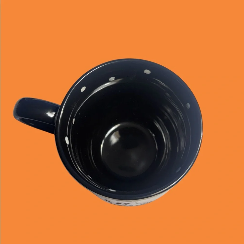 Halloween Teddy Bear Skeleton Mug Cute Bat Design Coffee Tea Cup-NWT - Picture 3 of 3